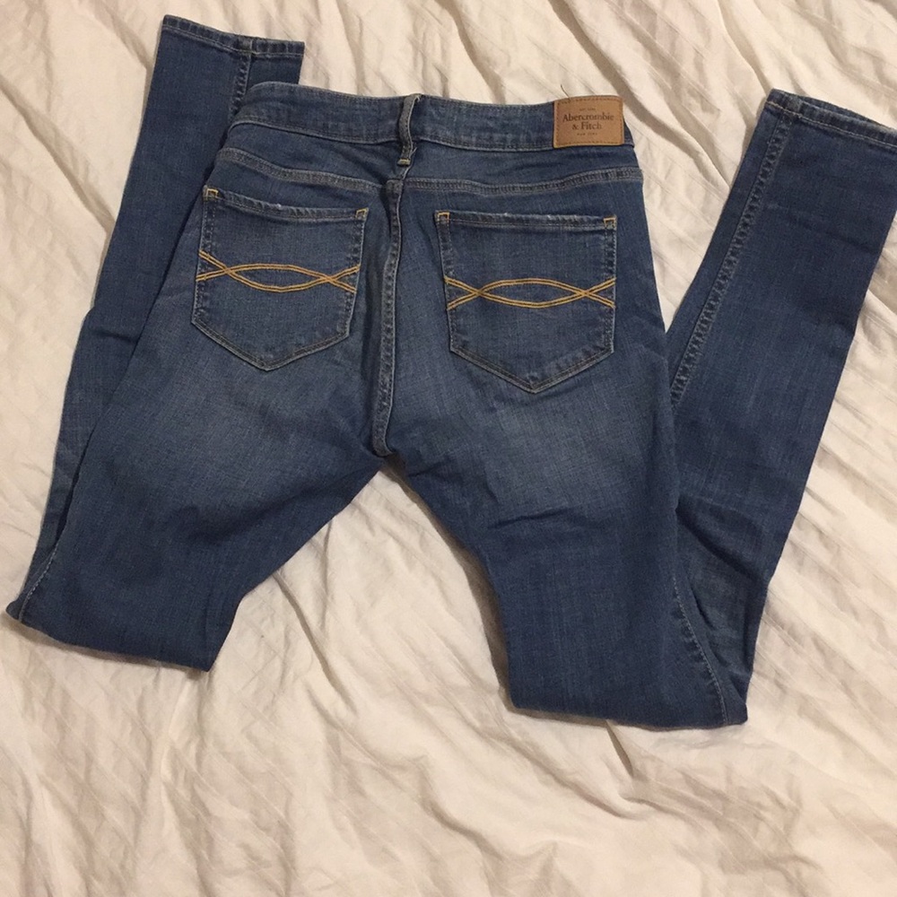 Super Skinny High Rise Jeans